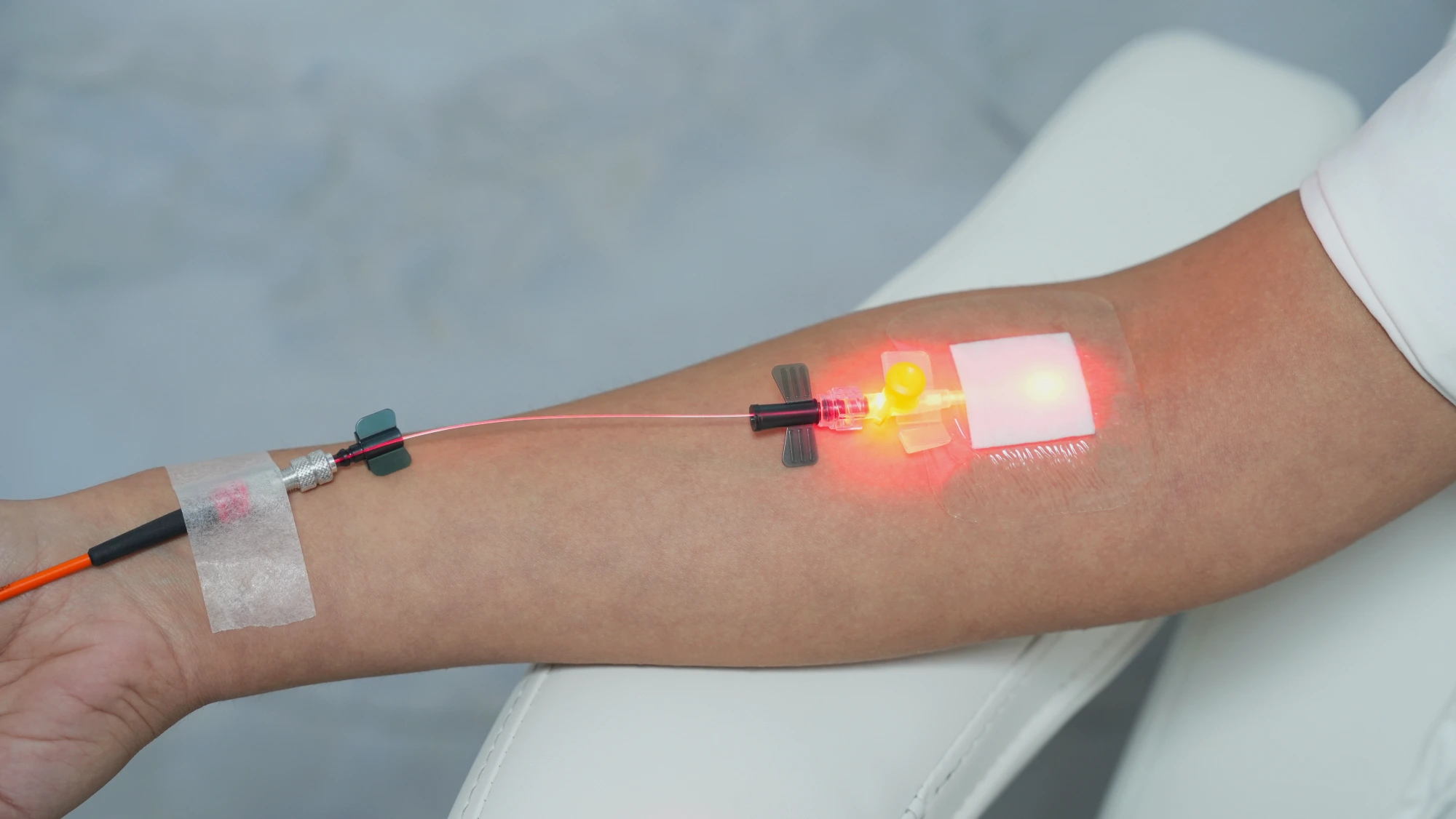 iv-red-laser light